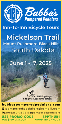 Mickelson bike tours, fully supported